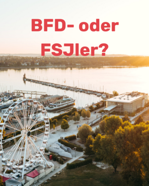 Flyer Landesturnfest Konstanz 2026 für FSJ oder BFD