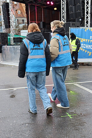Symbolbild Awarenessteam der Initiative Nachtlicht
