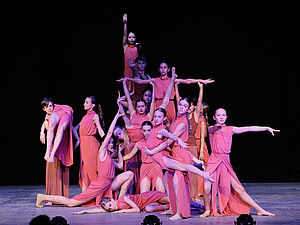 Symbolbild Showteam Mini Matrix bei Auftritt