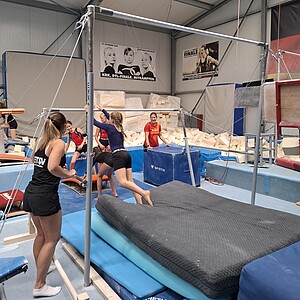 Action im Training
