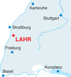 Karte Lahr 2022